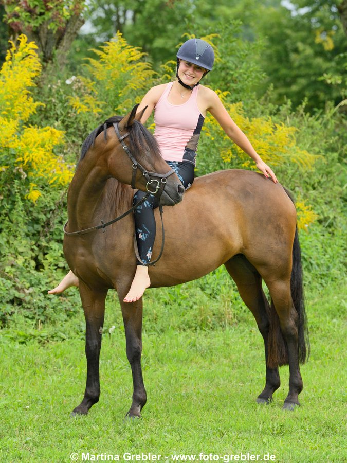 Spaß auf Deutschem Reitpony | Having fun on horseback, Germany pony