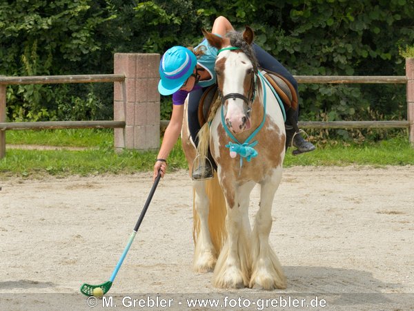 Reiterspiele mit Tinker